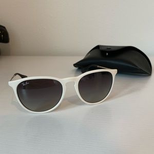 white erika ray-ban sunglasses